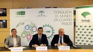 Extenda y Unicaja Banco firman un convenio para promover la internacionalización de las empresas andaluzas