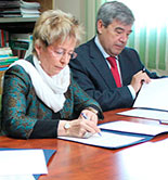 Víboras firma la prórroga del convenio de intercambio de información sobre precios en origen con Cooperativas Agroalimentarias e Infaoliva