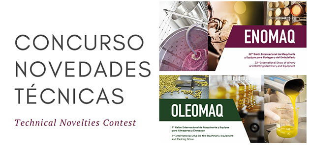 Abierto el plazo de presentación al Concurso de Novedades Técnicas de Enomaq-Oleomaq 2019