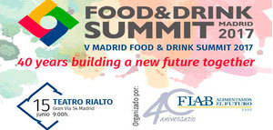 Madrid Food &amp; Drink Summit 2017 analizará los retos de las empresas alimentarias