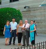 Representantes de la Oleocanthal International Society y la Sociedad Andaluza del Oleocanthal se reúnen con el COI