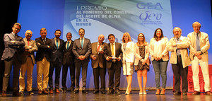 El distintivo “Jaén Selección” gana el I Premio GEA-AEMO al Fomento del Consumo de Aceite de Oliva