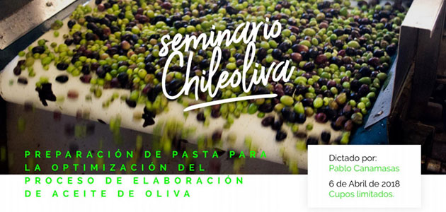 La preparación de la pasta para optimizar la producción de aceite de oliva, objeto del próximo seminario de Chileoliva