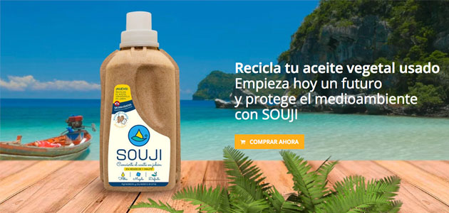 Souji, un revolucionario producto que convierte aceite usado en jabón líquido