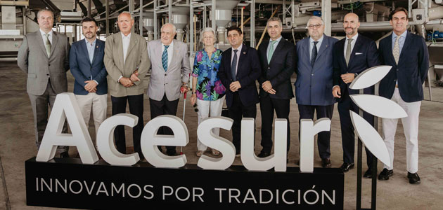 Acesur inaugura su nueva almazara de diseño en Jabalquinto (Jaén) con una inversión de 12 millones de euros