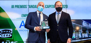 Acesur, galardonada con el premio Andalucía Capital por su trayectoria empresarial