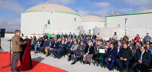 Inauguran la primera planta agroindustrial de biometano con inyección directa a la red de Andalucía