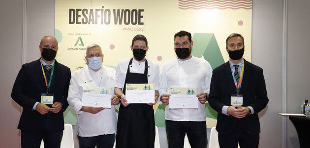 El chef Miguel Durán gana el Desafío WOOE Ajoblanco
