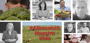 Julia Otero, Ana Rosa Quintana, Carlos Herrera y Susanna Griso agradecen el trabajo del sector agroalimentario