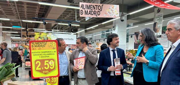La campaña Alimentos de Madrid se desplegará en 42 hipermercados y supermercados