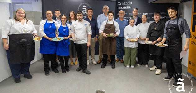La propuesta 'Campo, sembrado en mesa' gana el VI Concurso 'La Aloreña de Málaga en la mesa'