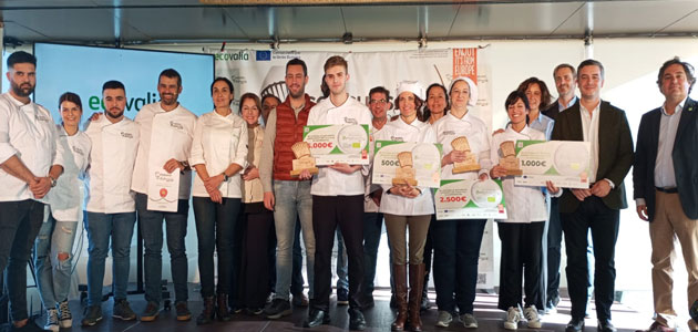 Jesús Serrano y Mari Paz Ibáñez ganan la 4ª edición del concurso de cocina ecológica BioRestauración