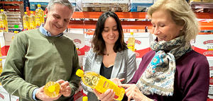 Borges International Group dona 15.000 litros de aceite al Banco de Alimentos