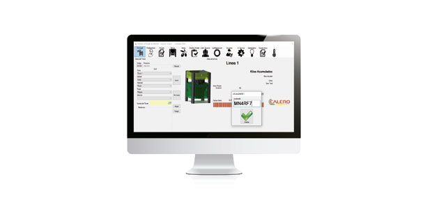 Calero desarrolla un sistema de lectura de código de barras para insertar los datos del DAT