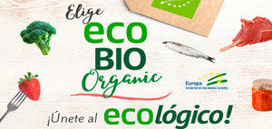 "Elige eco, bio, organic ¡Únete al ecológico", nueva campaña de promoción de Ecovalia