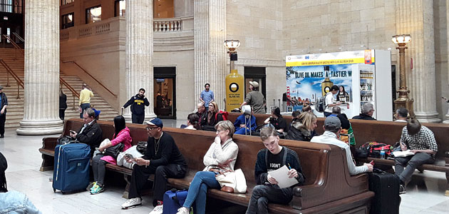 El Olive Oil World Tour llega a la Union Station de Chicago