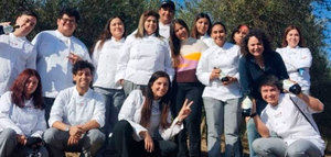 Estudiantes chilenos de gastronomía se forman en la cultura de los aceites de oliva