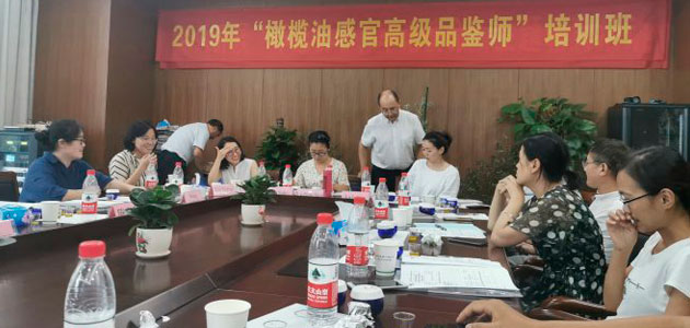 Avances en la creación del futuro panel de cata de aceite de oliva en China