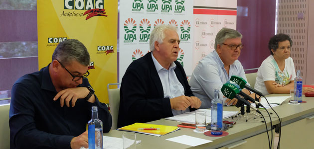 COAG y UPA animan al sector a acudir a la #GranManifestación9J en Sevilla por los precios del aceite de oliva