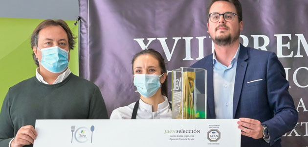 La chef Lucía Campos gana el XVIII Premio de Cocina con AOVE 'Jaén, paraíso interior'