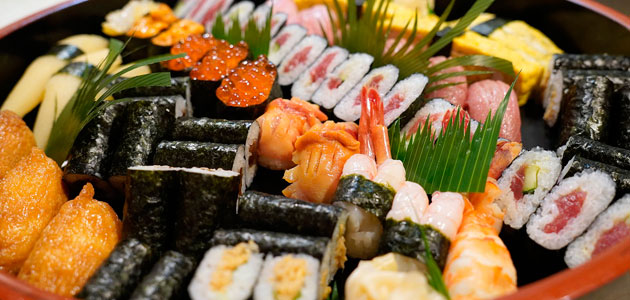 Comida japonesa y AOVE: maridaje perfecto