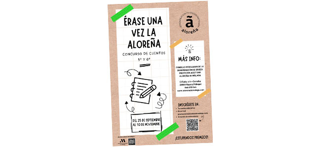 La DOP Aloreña de Málaga lanza el concurso de cuentos 'Érase una vez la Aloreña'