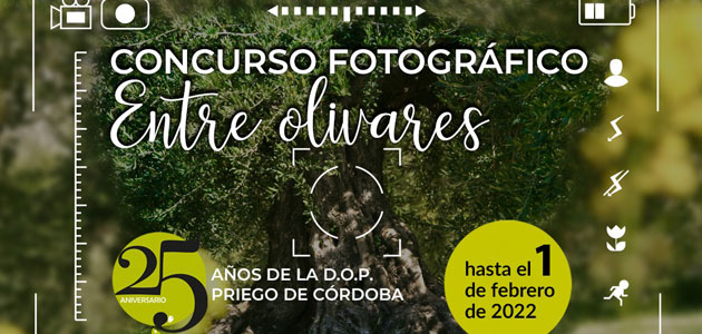 La DOP Priego de Córdoba lanza un concurso fotográfico con motivo de su 25º aniversario