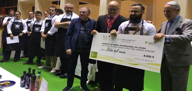 Alberto Montes, del restaurante Atrio (Cáceres), gana el XIV Premio Internacional de Cocina con AOVE