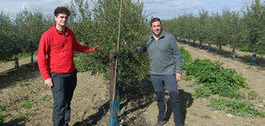 Jóvenes agricultores realizan estancias formativas en explotaciones de olivar de Jaén