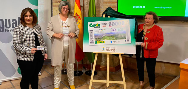 El paisaje del olivar jiennense protagoniza el cupón de la ONCE del próximo 7 de diciembre