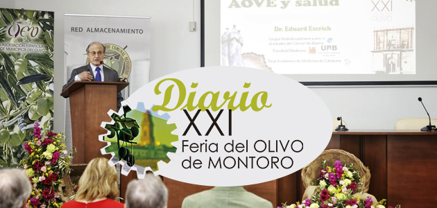 Diario de la Feria del Olivo de Montoro: Olivicultura 4.0, Premio a la Innovación y el AOVE como medicina