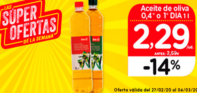 UPA denuncia que DIA está realizando ofertas 'abusivas' con el aceite de oliva