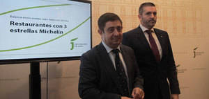 Un total de 86 restaurantes con tres estrellas Michelin reciben los AOVEs "Jaén Selección"
