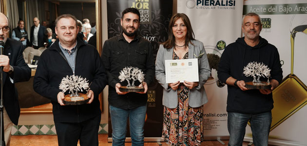 La DOP Aceite del Bajo Aragón entrega sus premios a los mejores AOVEs