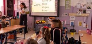 La DOP Estepa llevará a más de 600 escolares un taller sobre alimentación saludable y AOVE