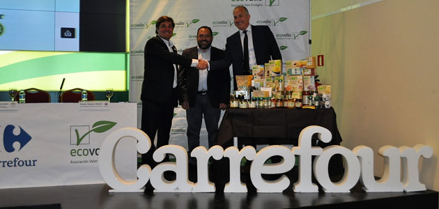 Carrefour y Ecovalia firman un convenio para fomentar el consumo de productos ecológicos