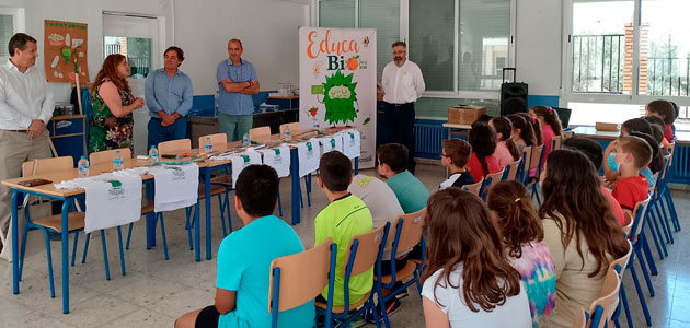 La Diputación y Ecovalia fomentarán la alimentación saludable entre 740 escolares jiennenses de entre 8 y 12 años