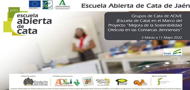 Abierto el plazo de inscripción para participar en la Escuela Abierta de Cata de AOVE de Jaén