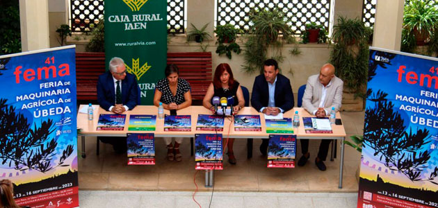 Todo preparado para la 41ª Feria de Maquinaria Agrícola de Úbeda