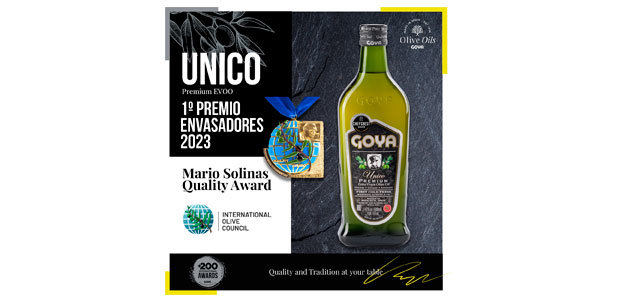 Goya España se alza con el primer premio del Concurso Mario Solinas en la categoría de envasadores de AOVE