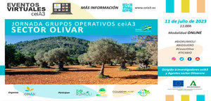El ceiA3 organiza una jornada dedicada a los Grupos Operativos del sector del olivar