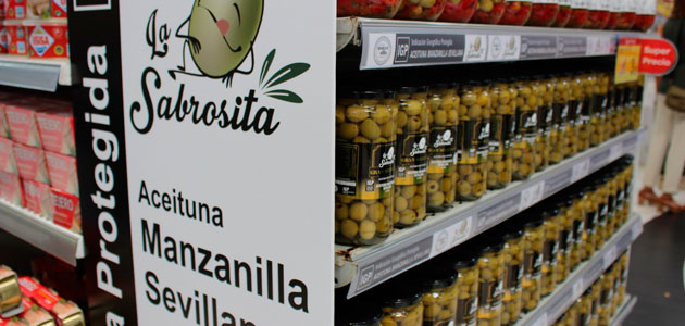 La IGP Aceituna Manzanilla y Gordal de Sevilla llega a la gran distribución