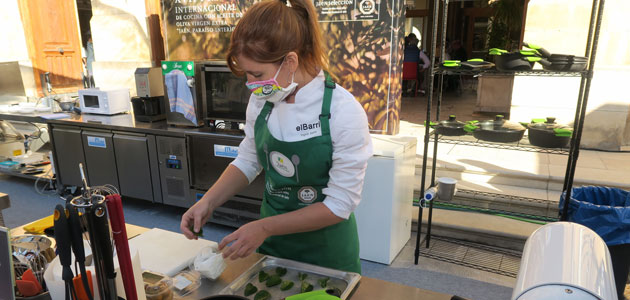 La chef Ingrid Serra gana el Premio Internacional de Cocina con AOVE