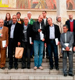 Una delegación de agricultores palestinos e israelíes conoce el sector oleícola de Andalucía
