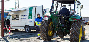 La ITV agrícola realiza un 23% más de inspecciones durante la campaña de aceituna en Andalucía