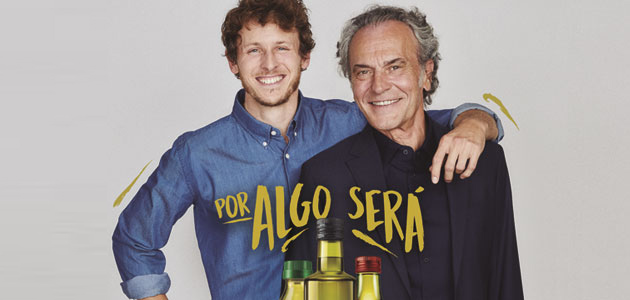 El actor José Coronado y su hijo Nicolás protagonizan 'Para toda una vida', la nueva campaña de Aceites de Oliva de España