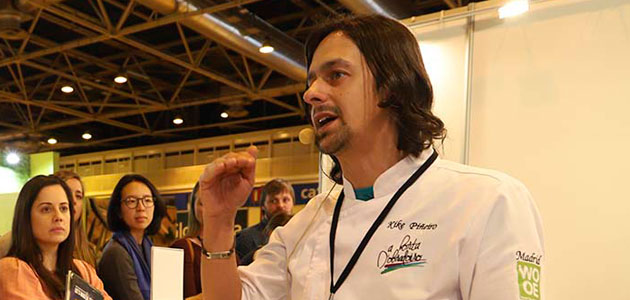 El chef gallego Kike Piñeiro ofrecerá diversas actividades gastronómicas en la WOOE