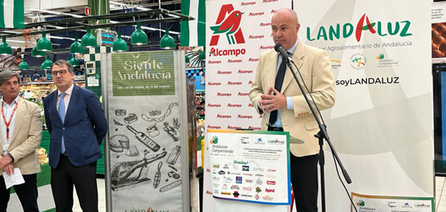 El AOVE y las aceitunas de Andalucía se promocionarán en 36 supermercados de Alcampo en toda España