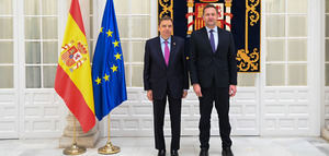 La futura PAC protagoniza la visita del comisario Christophe Hansen a Sevilla