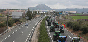 El sector agrario malagueño convoca una tractorada el 3 de marzo